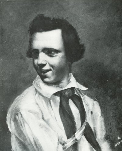 Albert Anker as Zofinger Student by Albert Anker